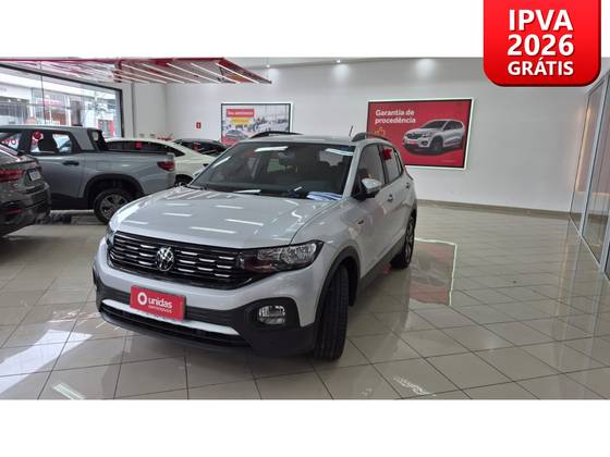 VOLKSWAGEN T-CROSS 1.0 200 TSI TOTAL FLEX COMFORTLINE AUTOMÁTICO VOLKSWAGEN T-CROSS 1.0 200 TSI TOTAL FLEX COMFORTLINE AUTOMÁTICO